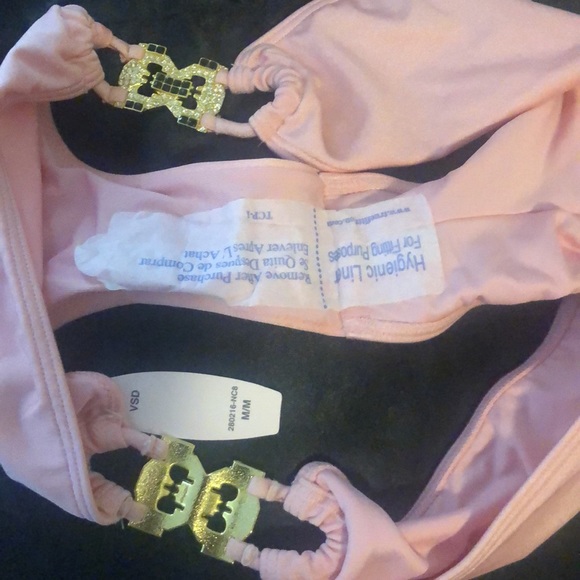 Victoria’s Secret Coral Pink Push Up Halter Bikini - Picture 9 of 13